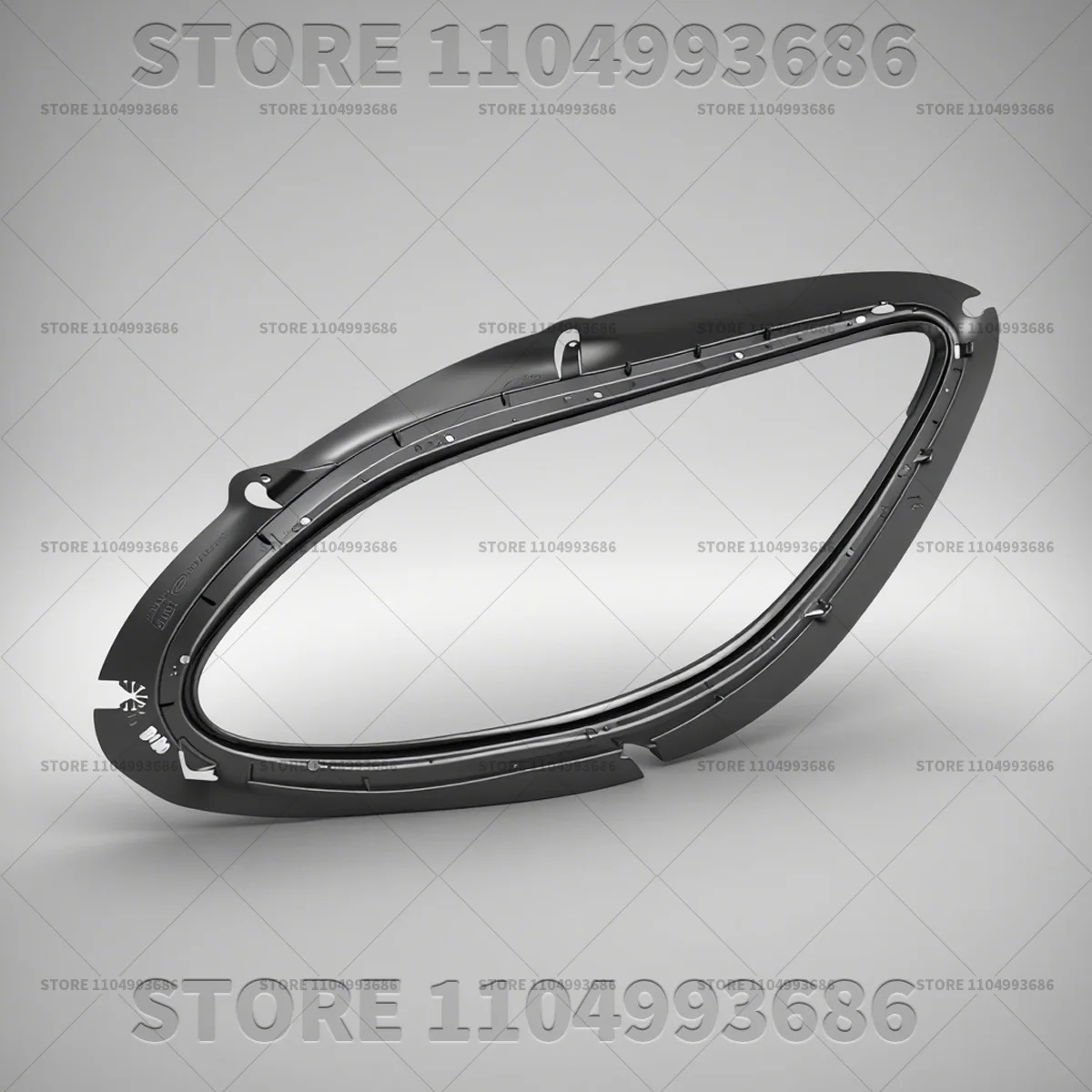 لبورشه 2015 2016 2017 2018 ماكان S توربو GTS (95B) الجبهة العلوي المطاط ختم الشريط طوقا 95B941323B 95B941323C #4