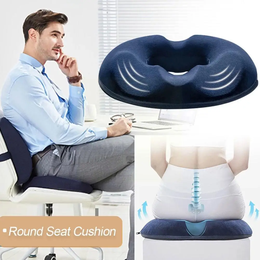 NEW Donut Cushion Hemorrhoid Seat Cushion Tailbone Coccyx Orthopedic Medical Seat Prostate Chair For Memory Foam Dropshippi B5O9