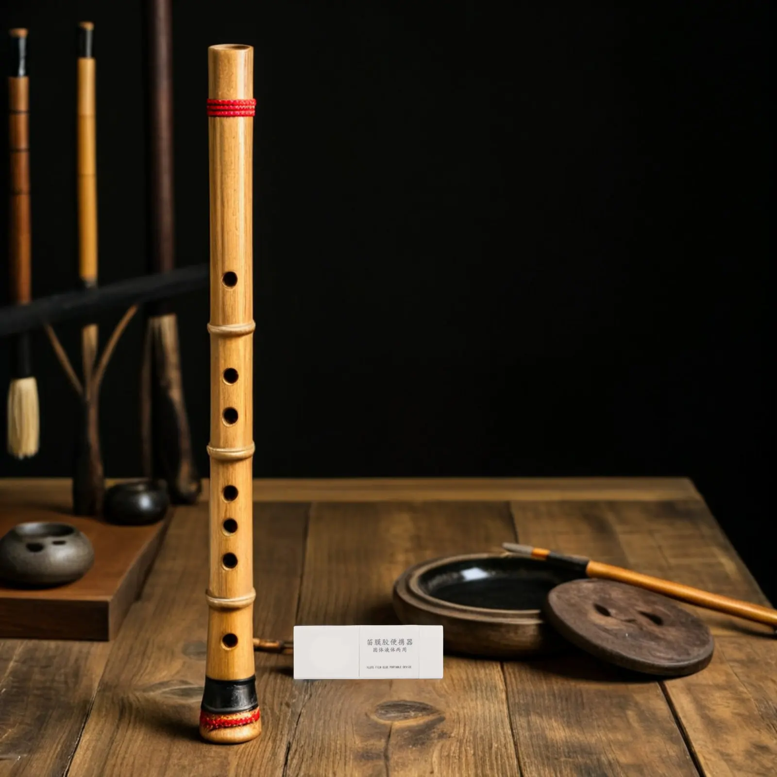flute-membrane-glue-2-in-1-liquid-solid-for-bamboo-flute-clarinet-dizi-repair-fast-bonding-stable-membrane-colloid-stick