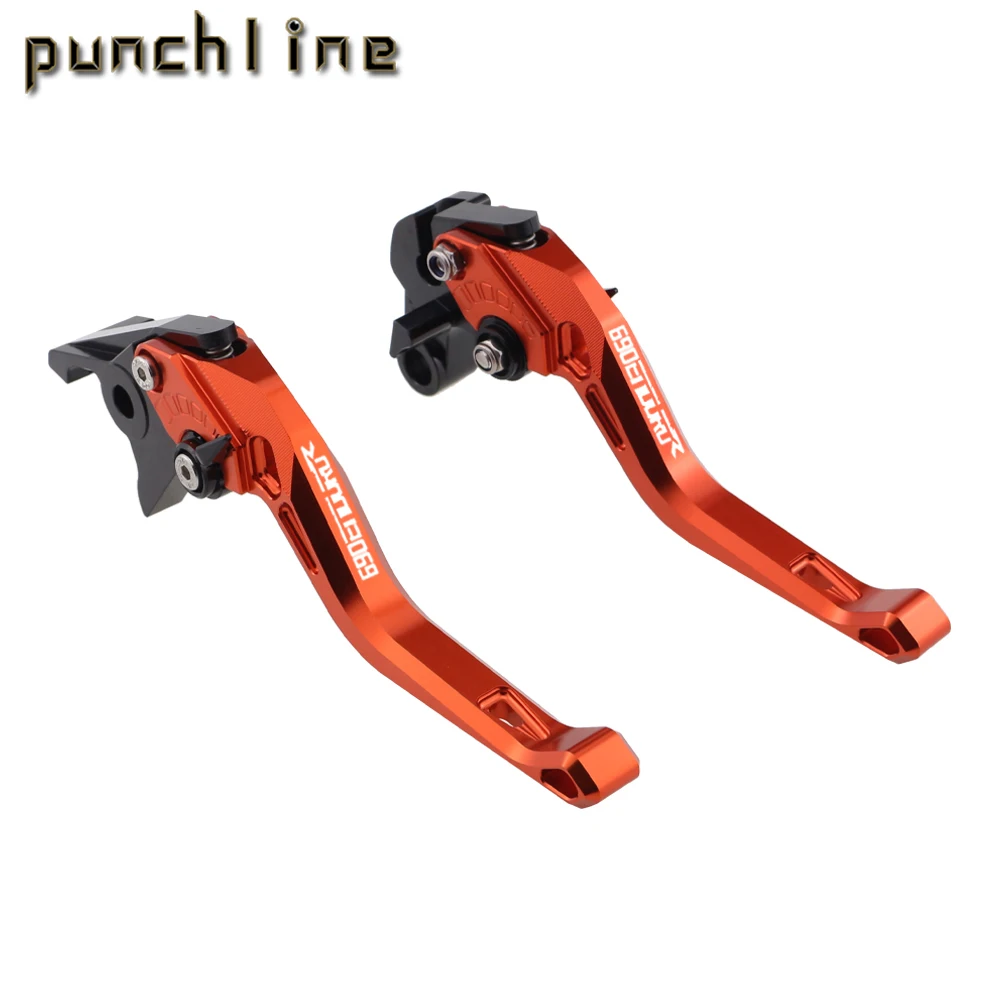 Fit 690 Enduro R 690 EnduroR 2014-2020 Motorcycle CNC Accessories Short Brake Clutch Levers Adjustable Parking Handle Set