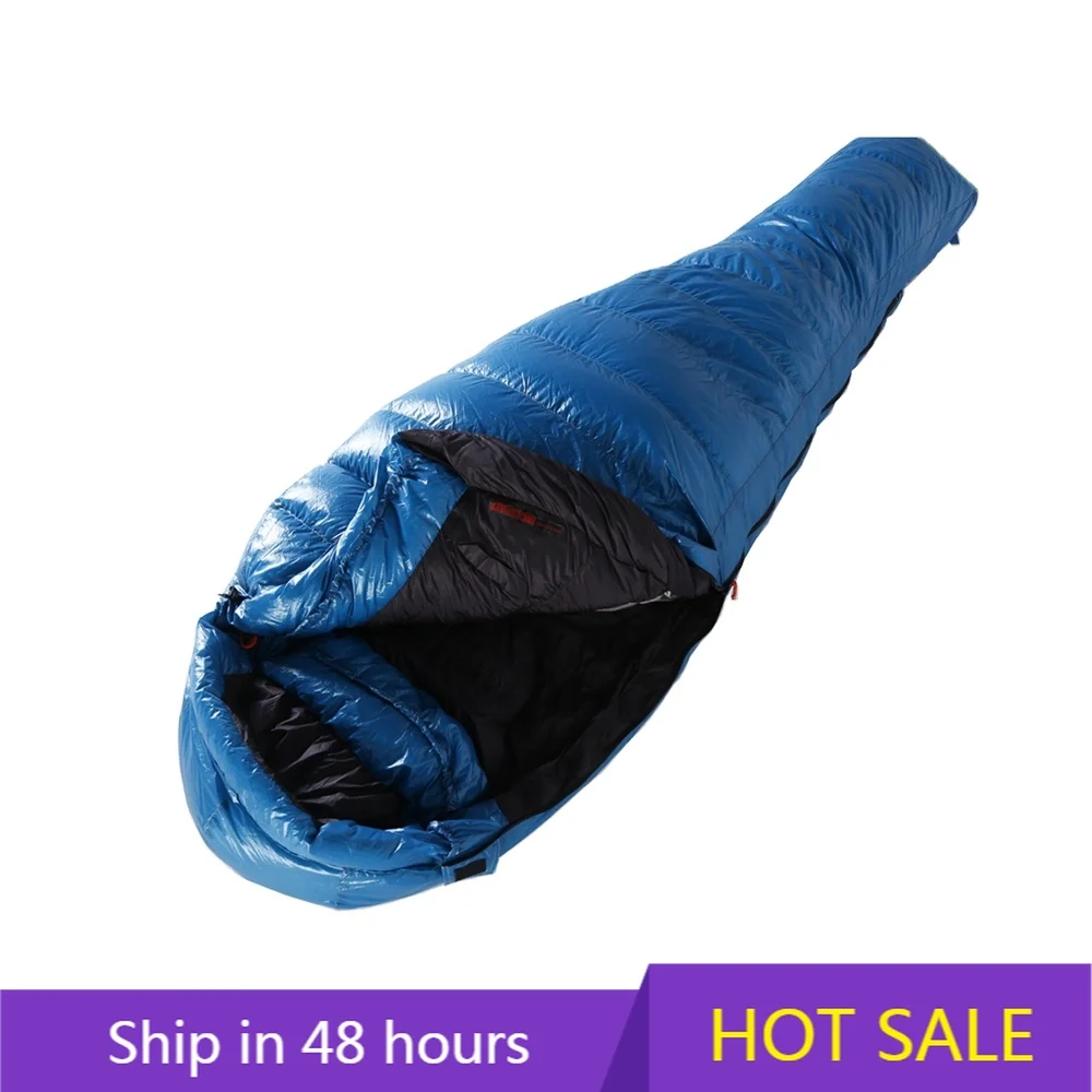 

YTYIN Aegismax M3 Ultralight White Goose Box Baffle 210cm*82cm New Winter Nylon Sleeping Bag for Adults Outdoor Camping Hiking