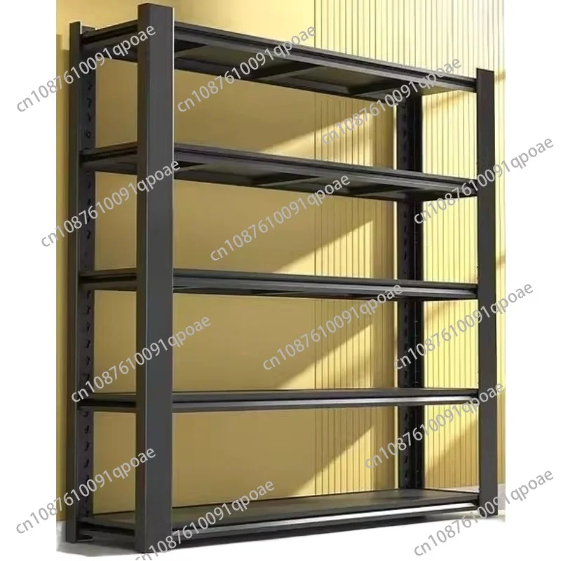 

Steel Warehouse Shelves Multi-layer Storage Shelves Basement Storage Supermarket Storage Iron 183x100x40cm