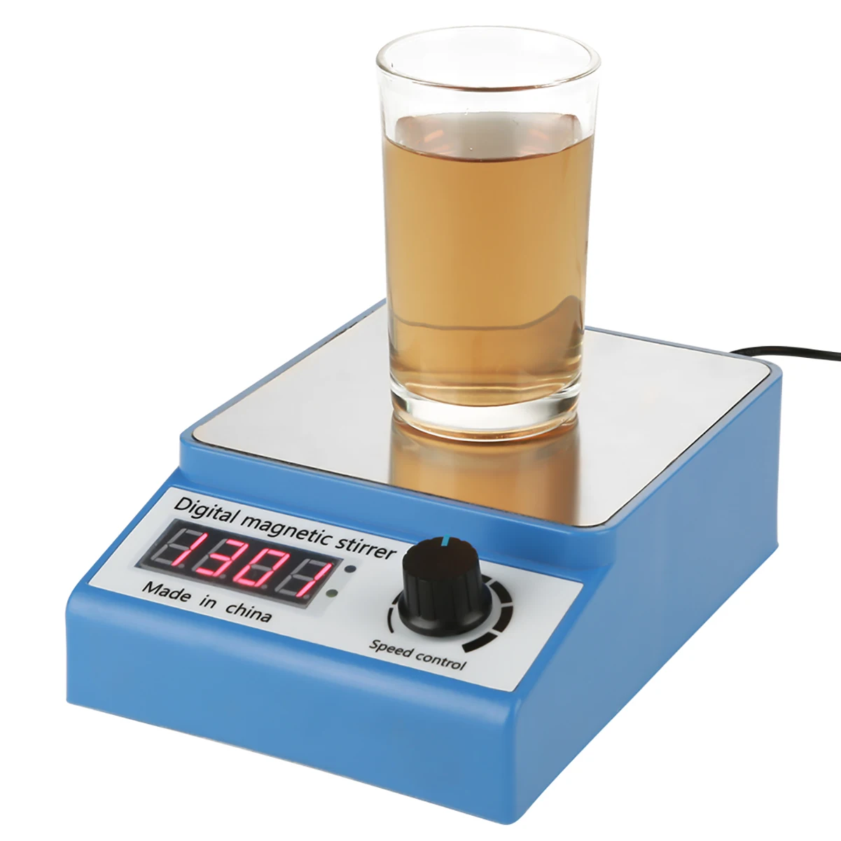 

Magnetic Stirrer Magnetic Mixer with Stir Bar 3000 rpm Max Stirring Capacity 3000ml AC100 to 240V