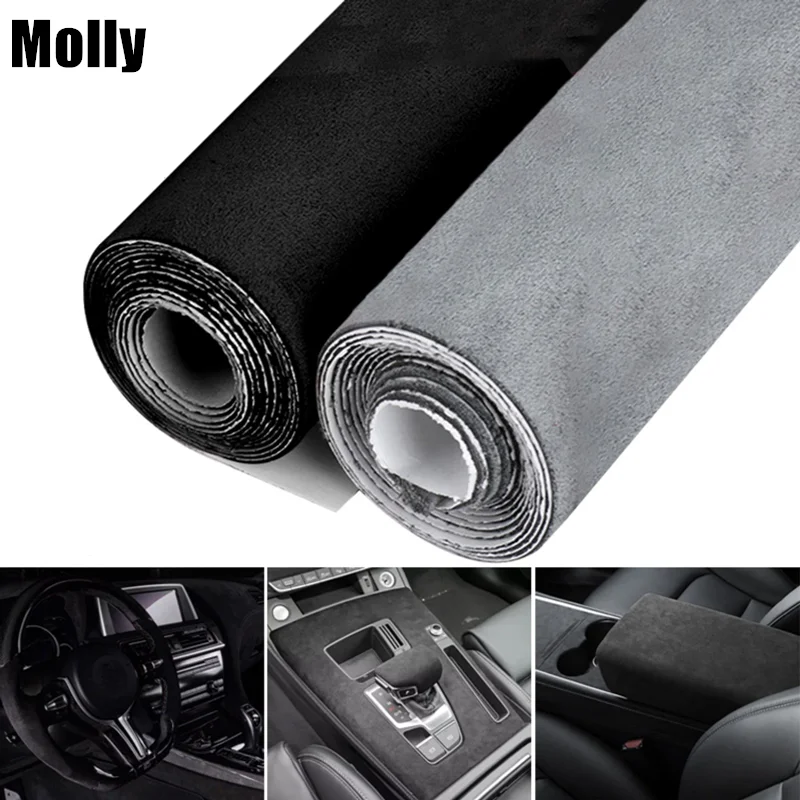 

Quality Velvet Suede Fabric Repair Sticker Self-adhesive Suede for Car Interior Modification Door Panel Workbench DIY Supply
