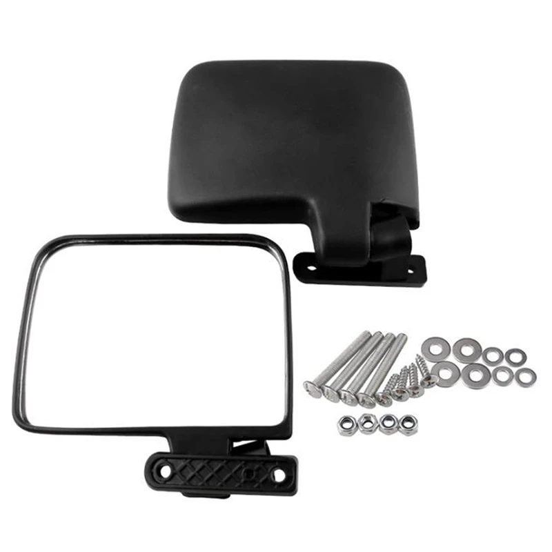 Universal Golf Cart Side View Mirrors for Club Car , Reversing Mirror Rearview Mirror Reflector