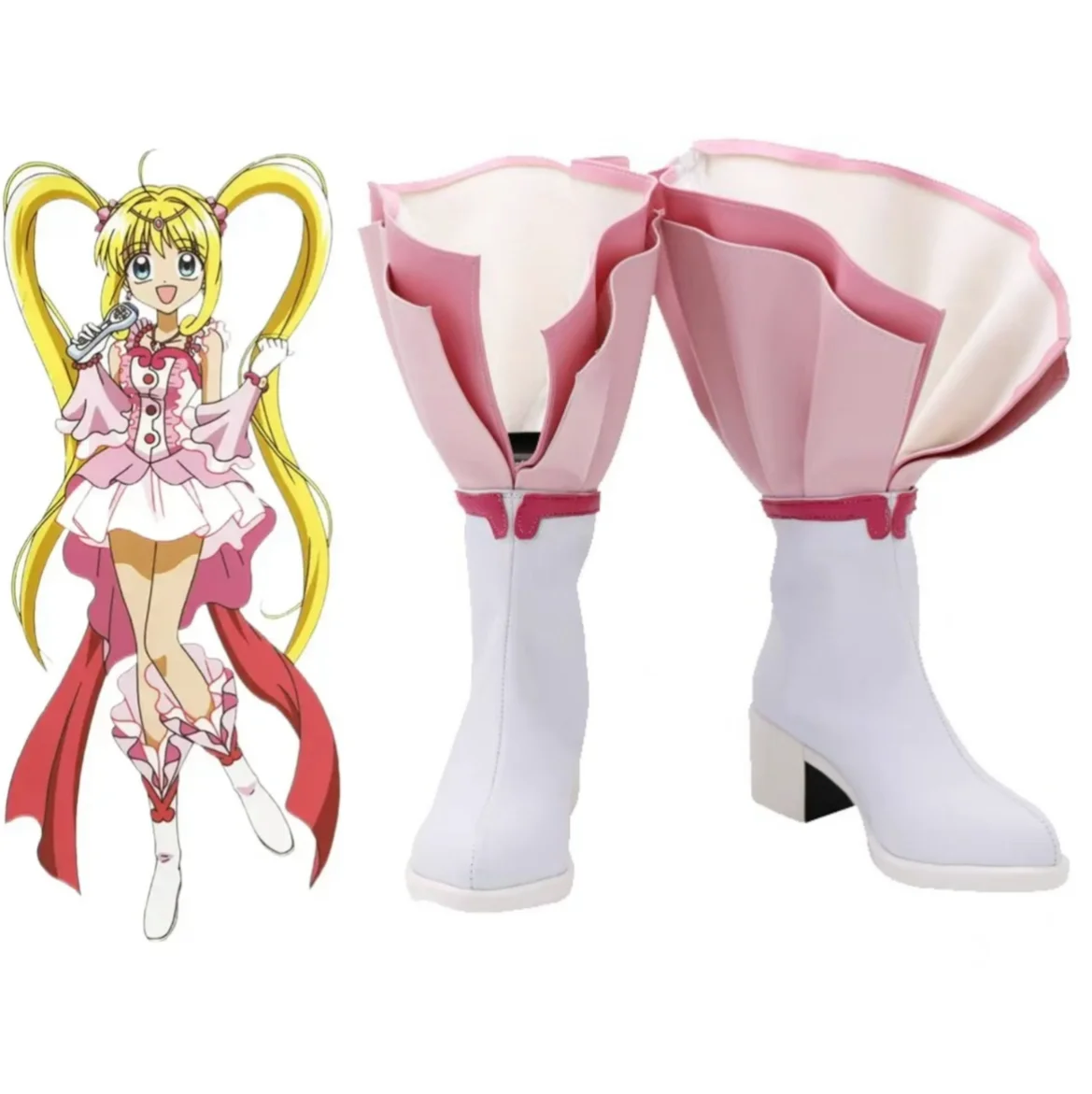 女性のためのマーメイドスタイルのコスプレブーツ,ピチ,ナミ,ルチア,プリンセスシューズ,ハロウィーン,クリスマスプレゼント,アニメ