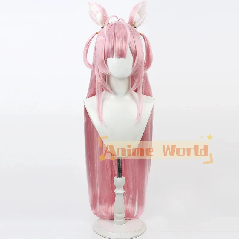 가상 YouTuber VTuber Hakui Koyori 코스프레 가발 합성 머리 내열성 할로윈 역할 놀이 파티