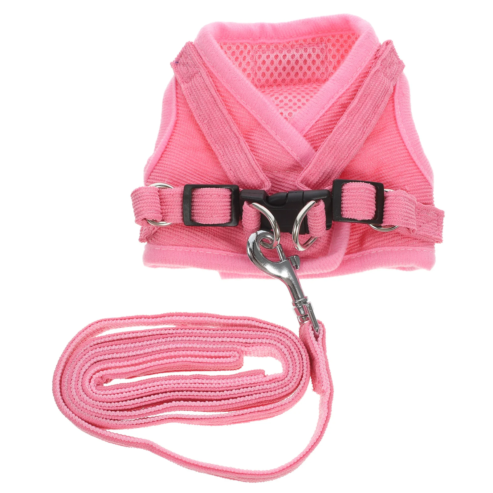 

Reflective Cat Harness Vest Pink Size Xs Adjustable Pet Chest Strap For Outdoor Walking Running Hiking