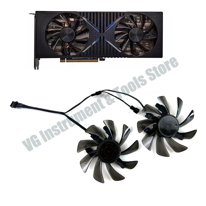 NEUER Kühllüfter mit Kugellager 85mm 4-Pin T129215BU CF101512D RTX3070 GPU-Lüfter für HP OMEN PC RTX 3070 Grafikkartenlüfter – Detail 1