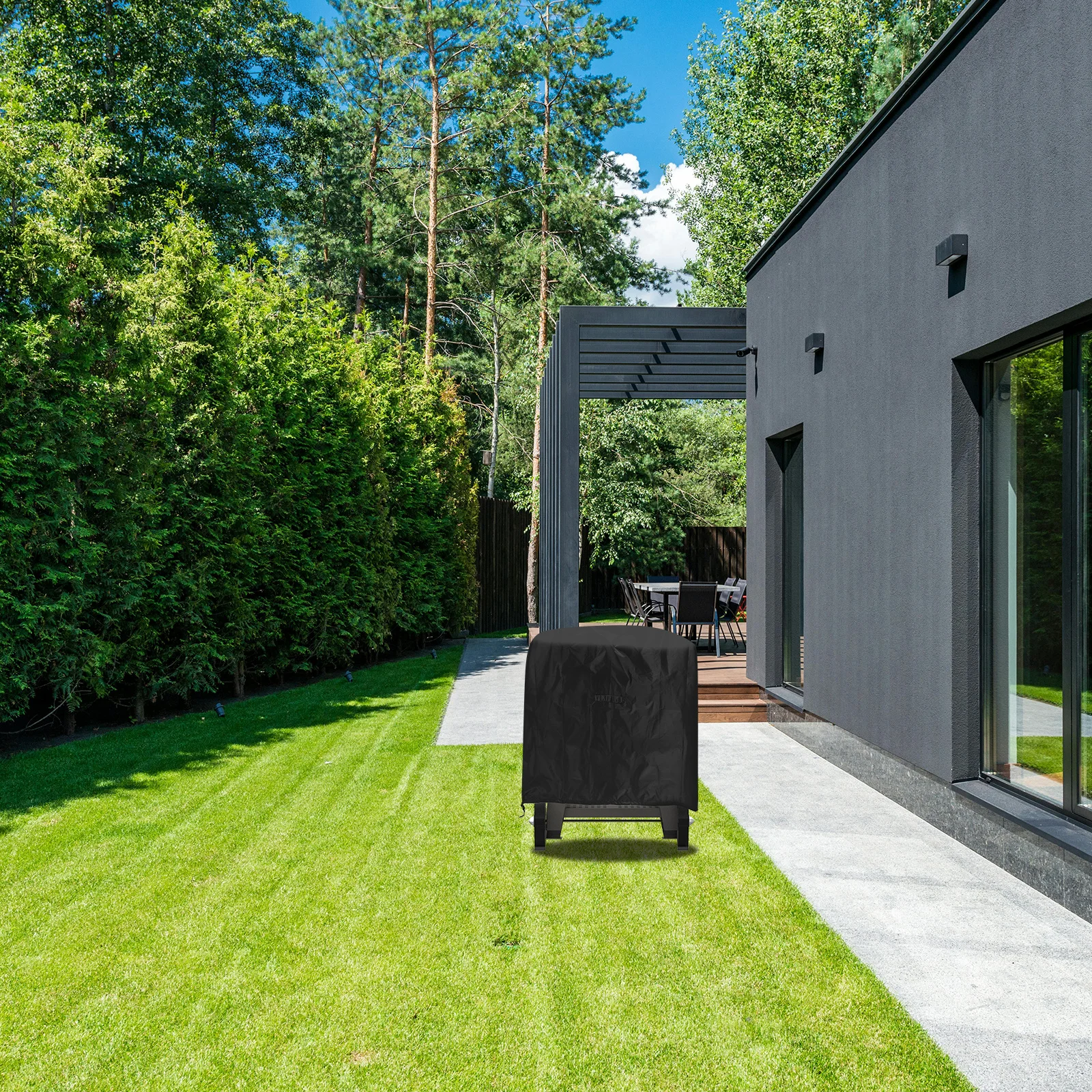 

Универсальный водонепроницаемый чехол для мощного измельчителя-мульчеров, защитный кожух для электрического измельчителя листьев, защитный чехол для садового инструмента, обертка для электрического мульчера