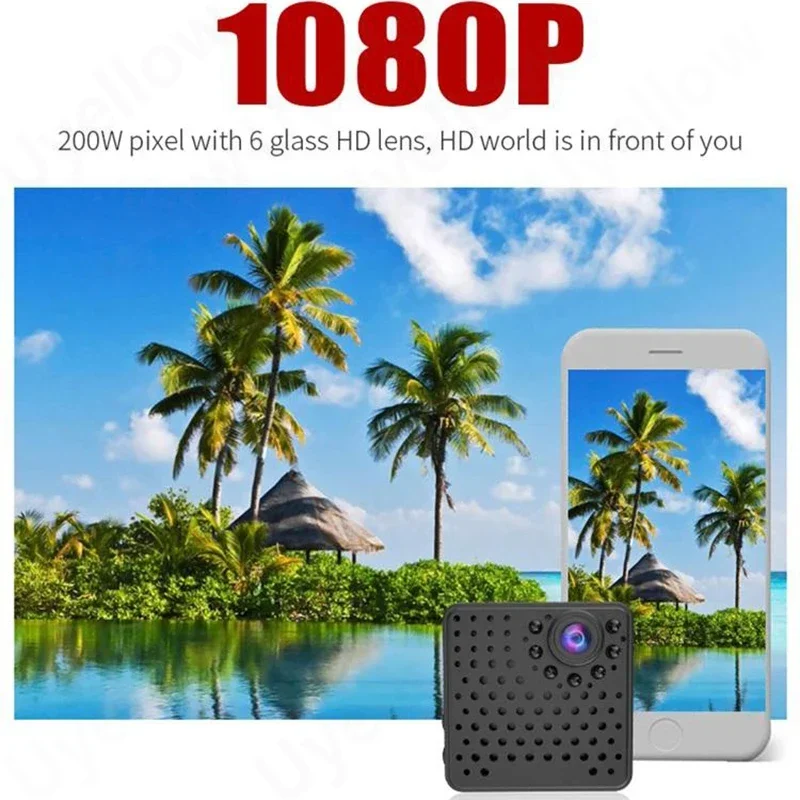 1080P Mini Wifi Camera Infrared Night Vision Wireless Webcam Smart Home Motion Detection Micro Smart IP Surveillance Camcorders