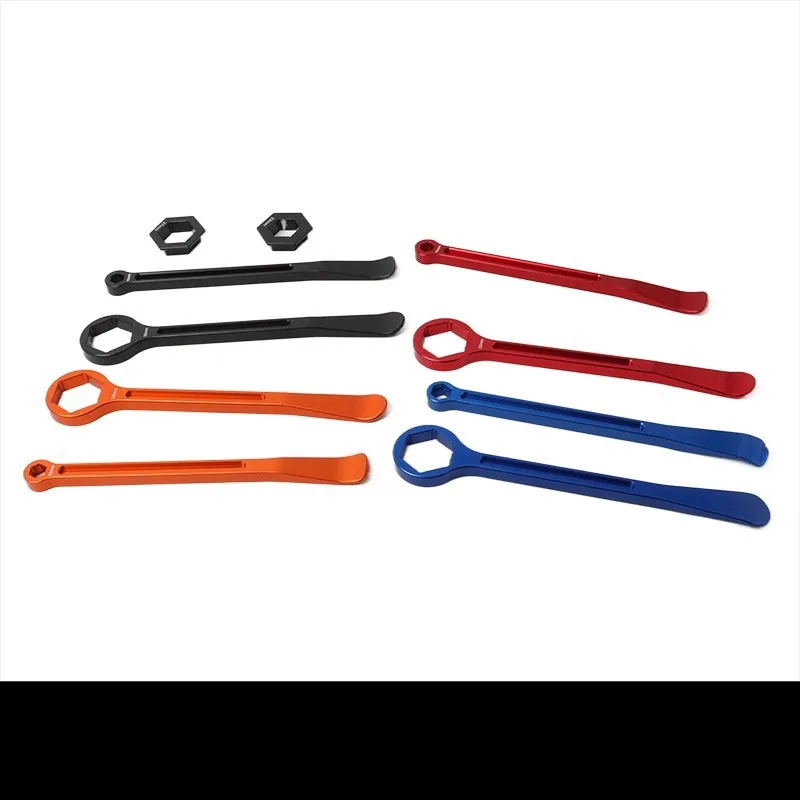 Off‑Road Motorcycle Tire Lever Tool, Hex Axle Wrench Tire Remover Spoon For Motorbike Rim Tire Repair