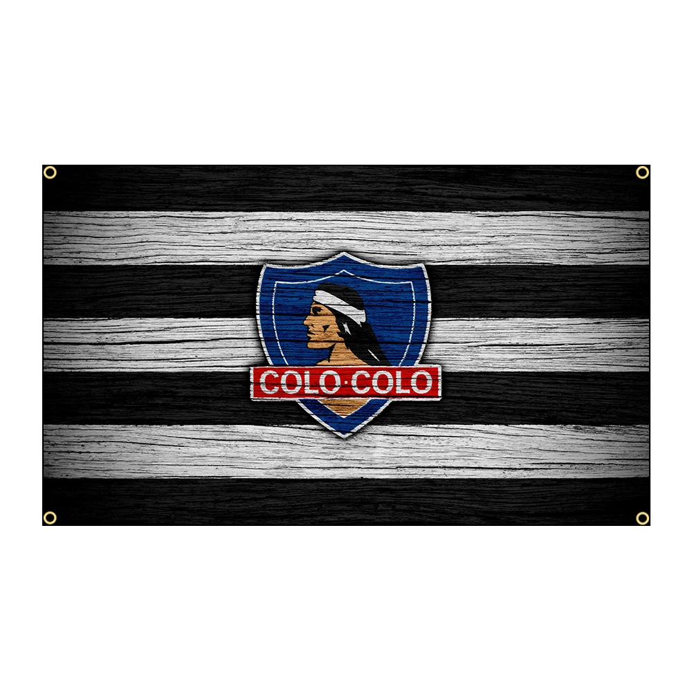 Chile Club Social y Deportivo Colo-Colo Game Flag Polyester Printed Home Banner For Decoration