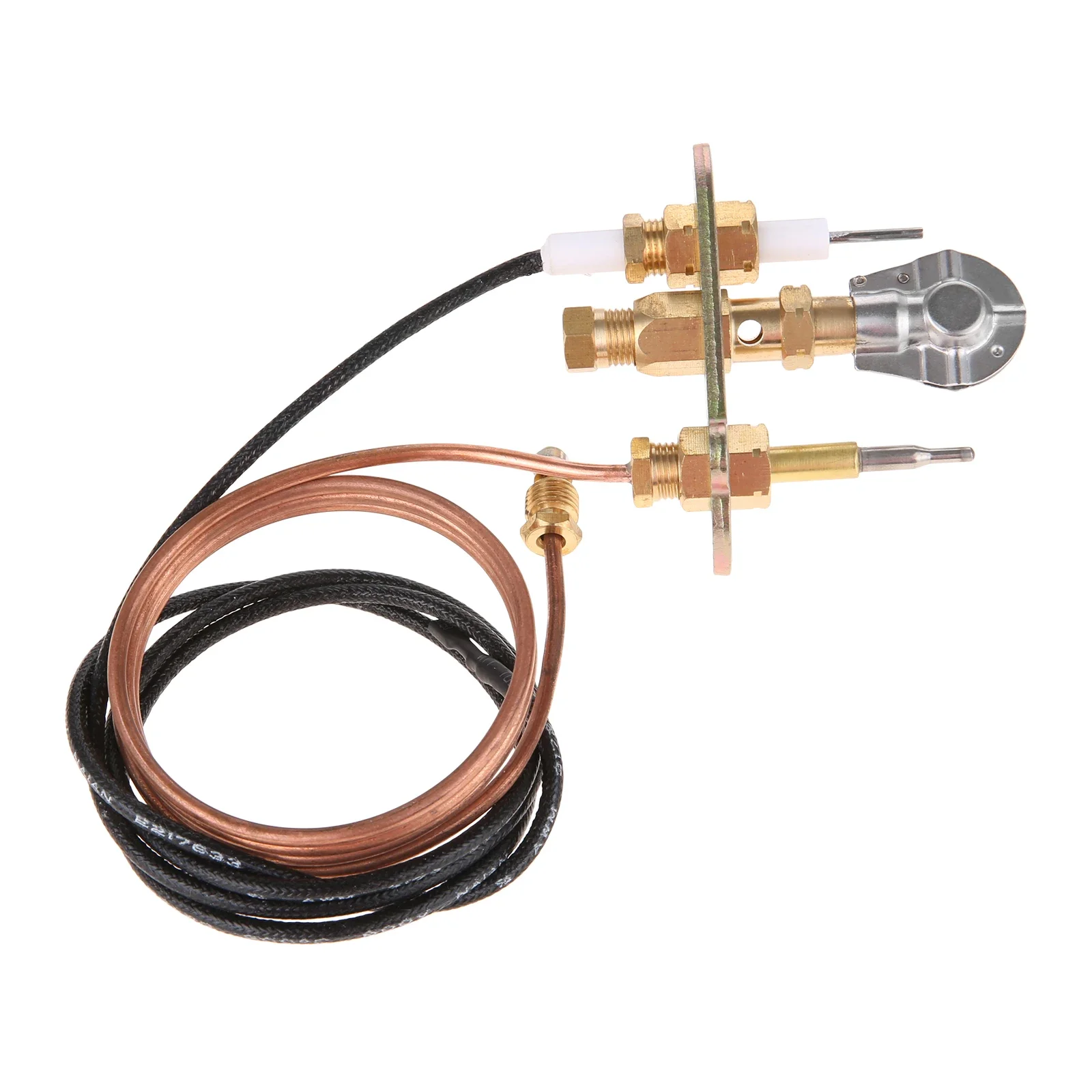 

Liquefied Gas Water Heater Wire End M8*1 Thermocouple & Ignition 900mm Safety Pilot Burner Kits for Fireplace/Thermocouple Parts