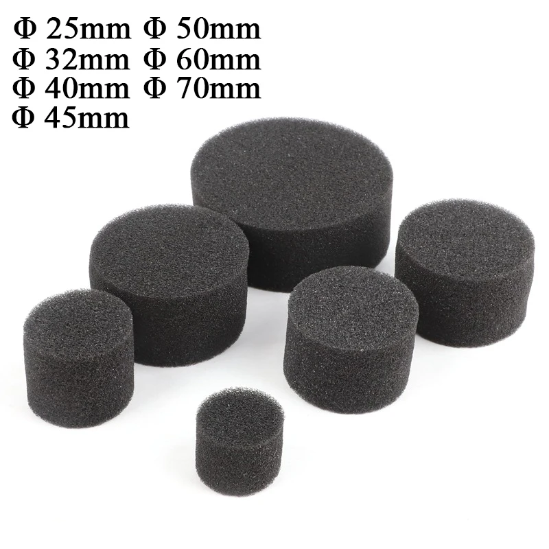 20/100Pcs Black Hydroponic Sponge Garden Vegetable Soilless Cultivation Growing Media Sponge Hydroponic Baskets Planting Sponge