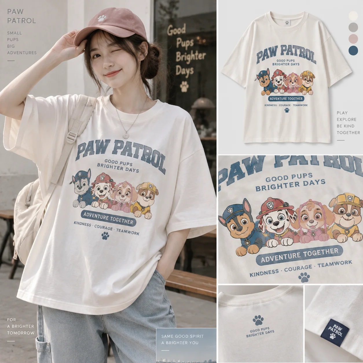 Paw Patrol Chase Women's Graphic T-Shirt 