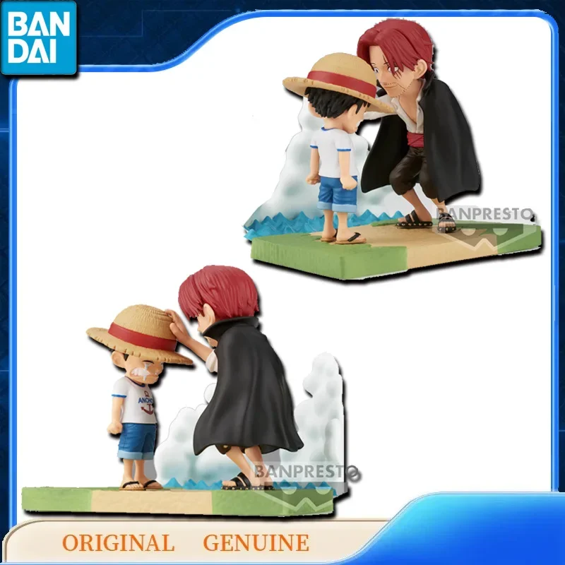 Bandai Original Genuine WCF BANPRESTO One Piece Monkey D. Luffy Solon storyline Anime Figures Toys for Kids Gift Model Ornaments