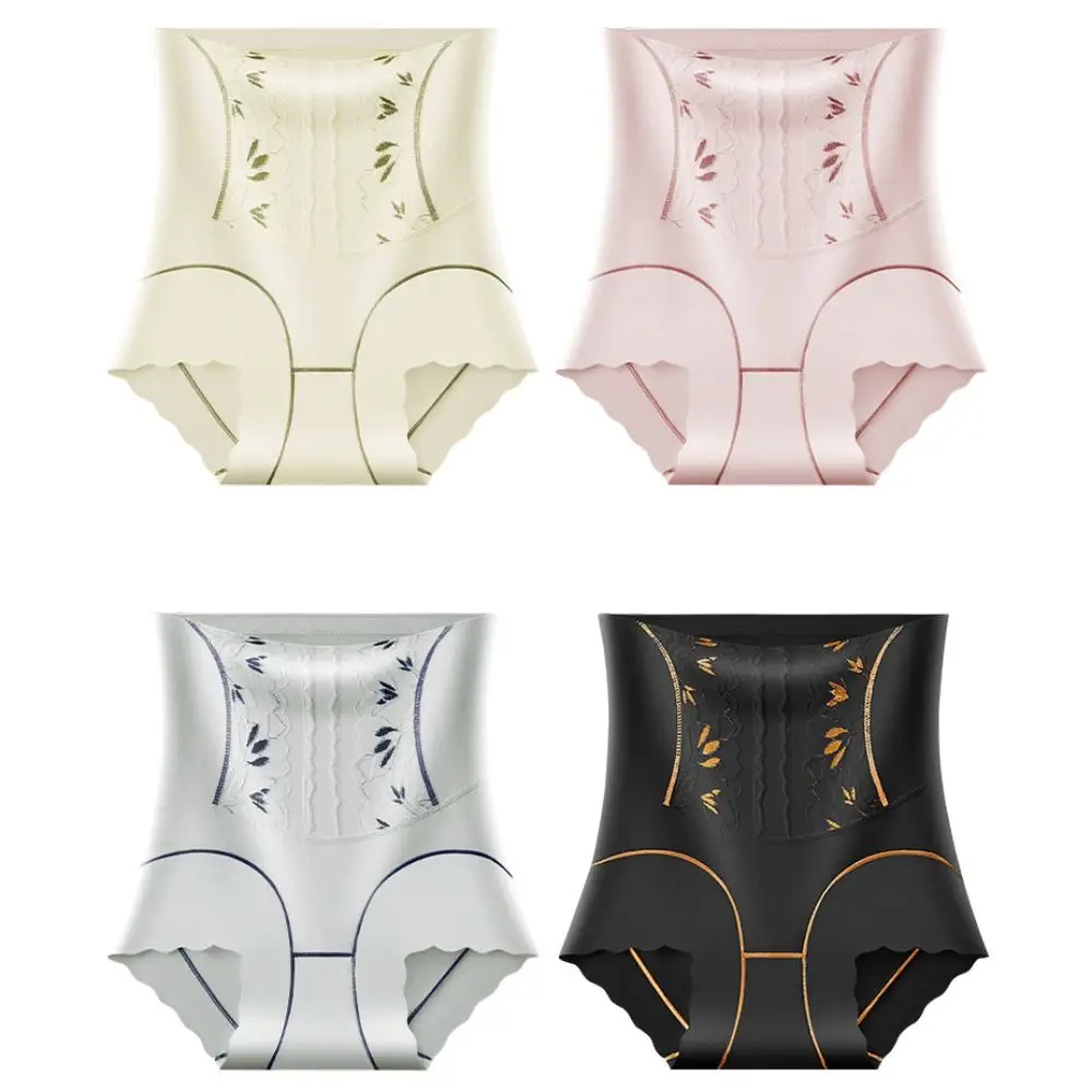 Lace Flower Slimming Shapewear High Waist Seamless Body Shaping Underpants Briefs Shapers Butt Lifting Shapewear Women