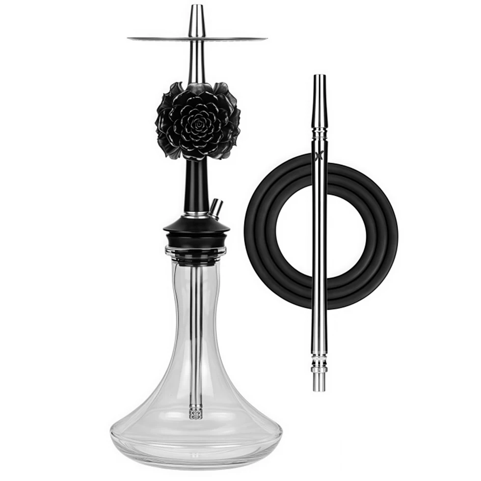 

MOZE KVZE Grid ROSE Hookah Shisha Set Arabic Hookah Single Tube