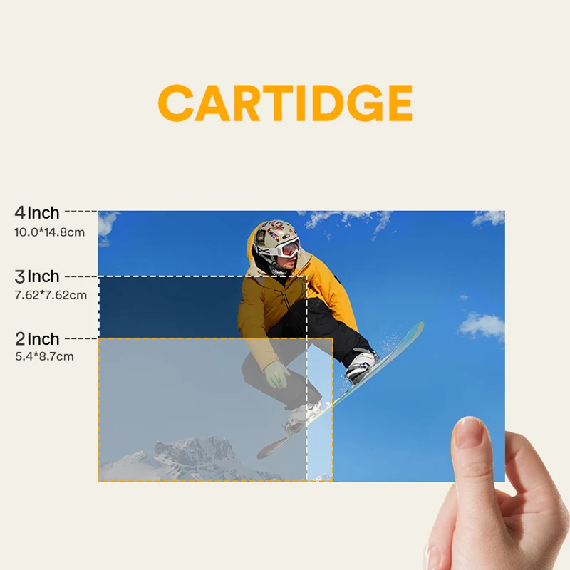 Kodak Photo Paper for C210R /C300R/PD460 Minishot Mobile Phone Photo Printer Special Ribbon 2/3/4inch Printer Photo Paper