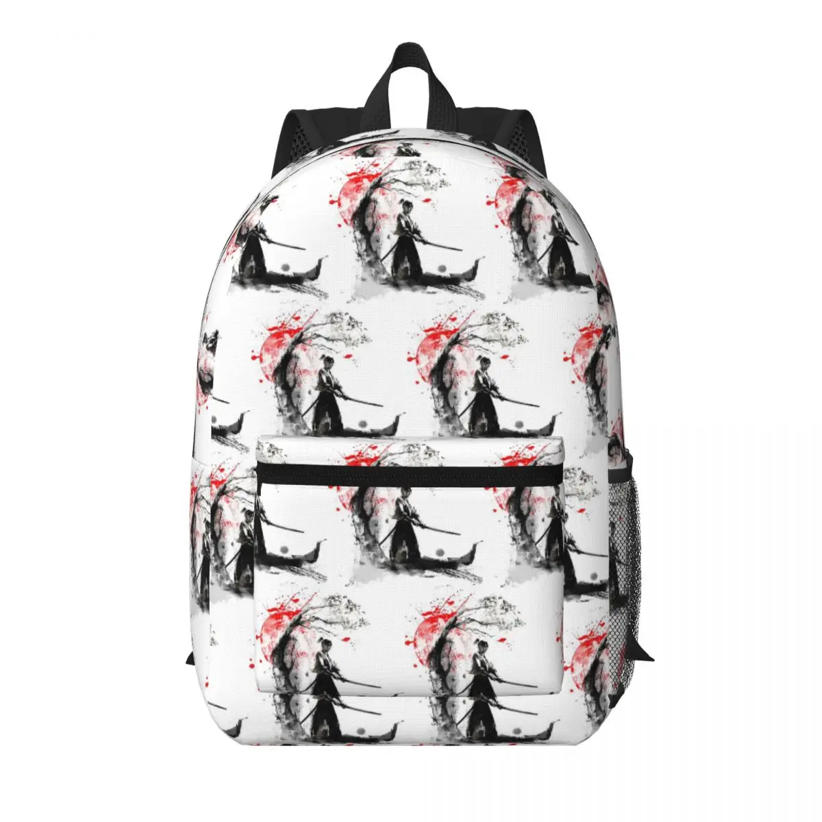 

Japanese Samurai Student Backpack School Bag Hiking Travel Daypack for Boys Girls Bookbag Shoulder Bags