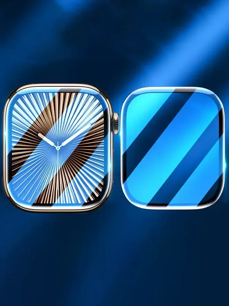 Screen Protector For Apple Watch Series 10-9-8-7-6 5 Se ultra-2 49mm 41mm 45-42-46mm 44mm (Not Tempered Glass) Film Accessories