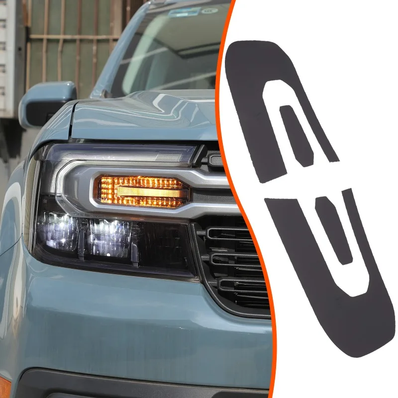 

TPU For 2022+ Ford Maverick Headlight Films Automotive Headlight Trim Accessories Car Accessories