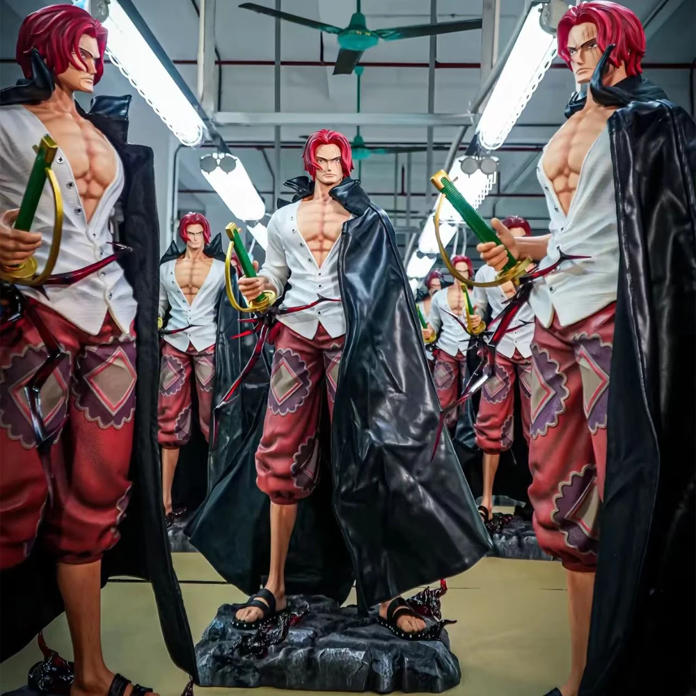 

Статуя Jt ONE PIECE Shanks Фигурка Четыре императора Красные волосы Shanks Jt Аниме Фигурки Статуя из ПВХ Коллекция Модель Украшения ПодаркиИгрушка