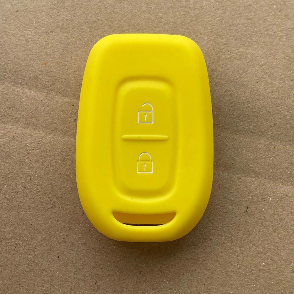 Silicone Car Key Cover FOB Case For Renault Duster dacia Scenic Master Megane Logan Clio Captur Keyless Rubber Protector