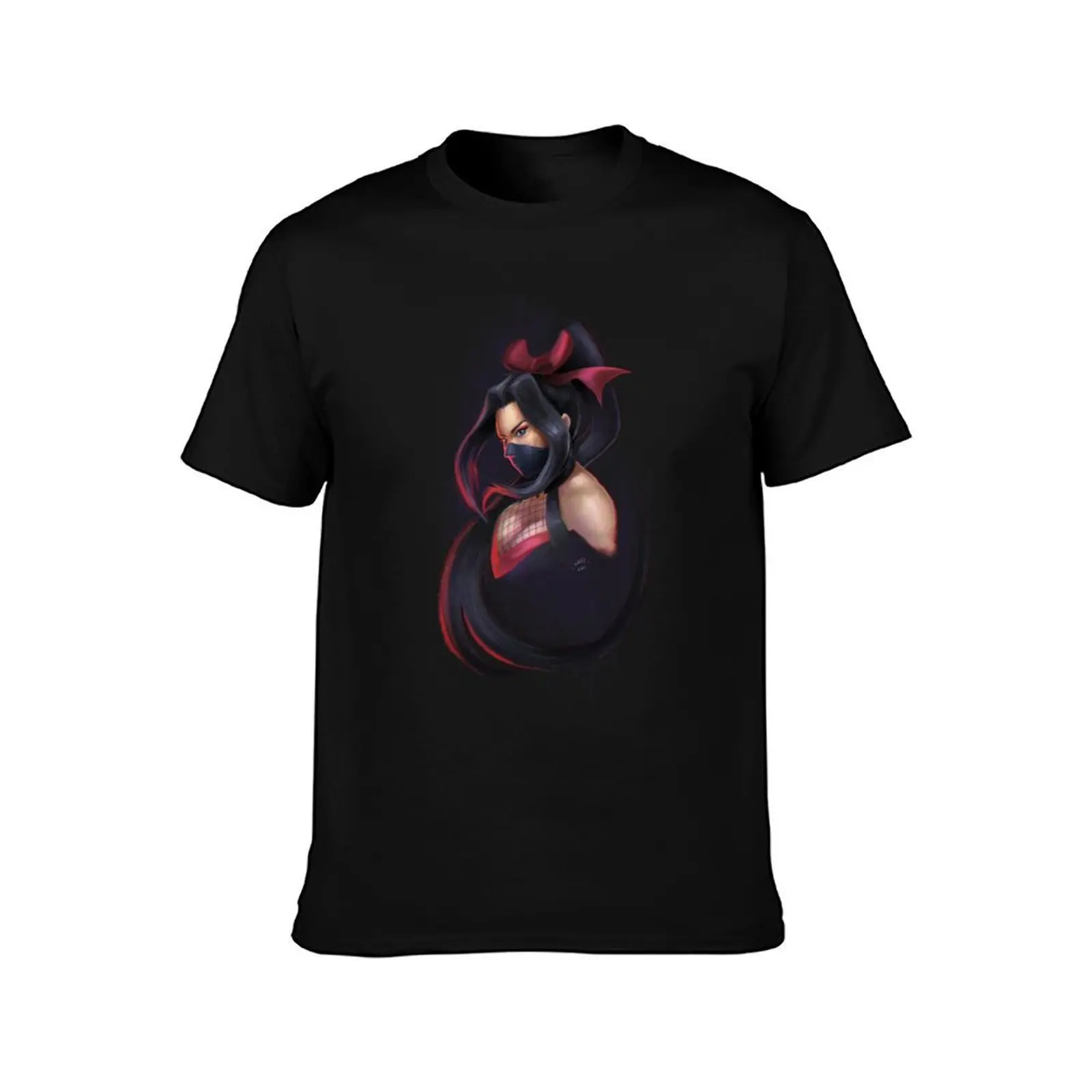Hanabi of Mobile Legends T-Shirt Summer Casual Cotton Tee Oversized Streetwear Tops Vintage Graphic Print Unisex Men Women