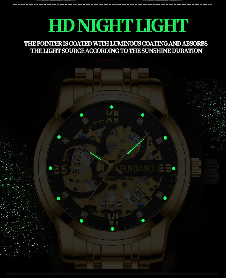 Luxury Fashion Big Dial Watches for Men Military Waterproof Sport Luminous Quartz Wristwatch Steel Strap Clock Relogio Masculino