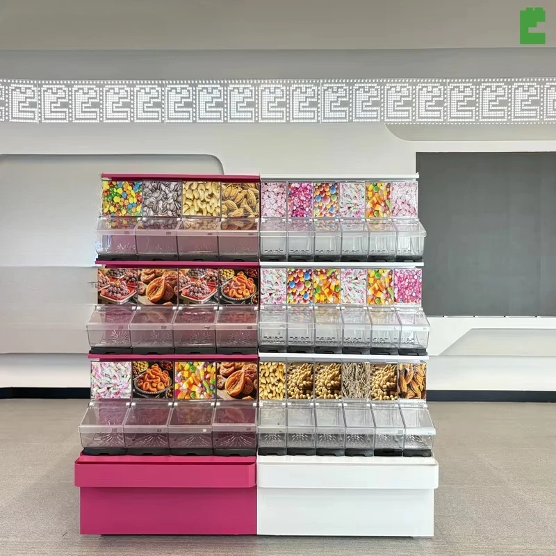 Metal supermarket shelves/retail display cabinets/candy store display shelves