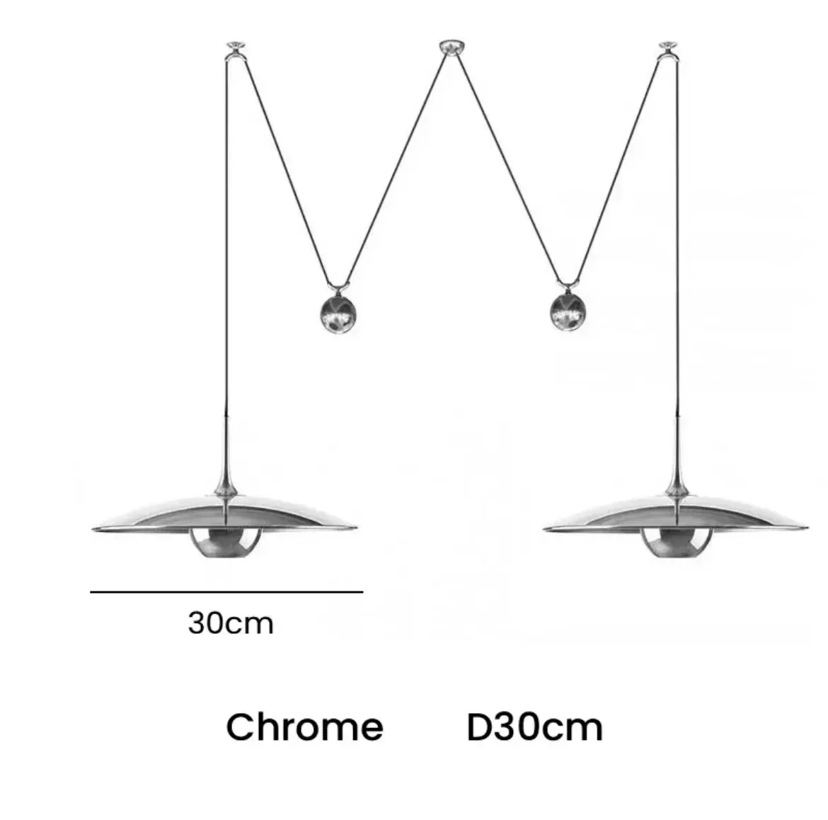 Postmoderne verstelbare led-hanglamp Nachtkastje Hangende slaapkamer Eetkamerverlichting / ophanging Spot Light Fixturex - afbeelding 1