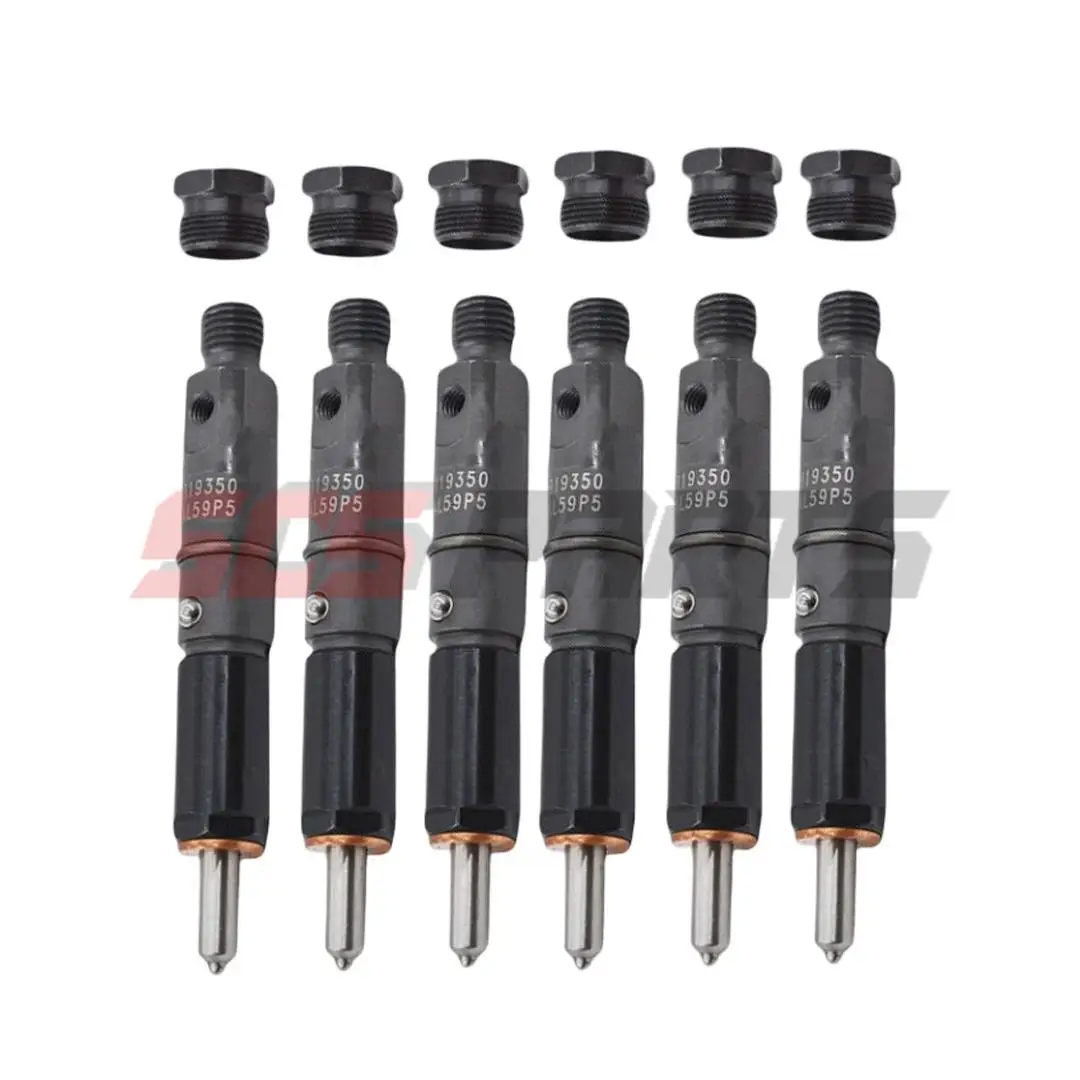 

6PCS 3802316 Fuel Injectors 3802048 3909533 Fit '89-'93 Dodge 5.9L Cummins