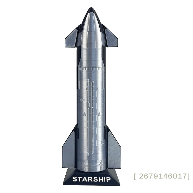 

【YY26】Premium Starship Model Space X Starship Model Space Vehicle Desk Decoration Collectible Model Toys Kids Gifts