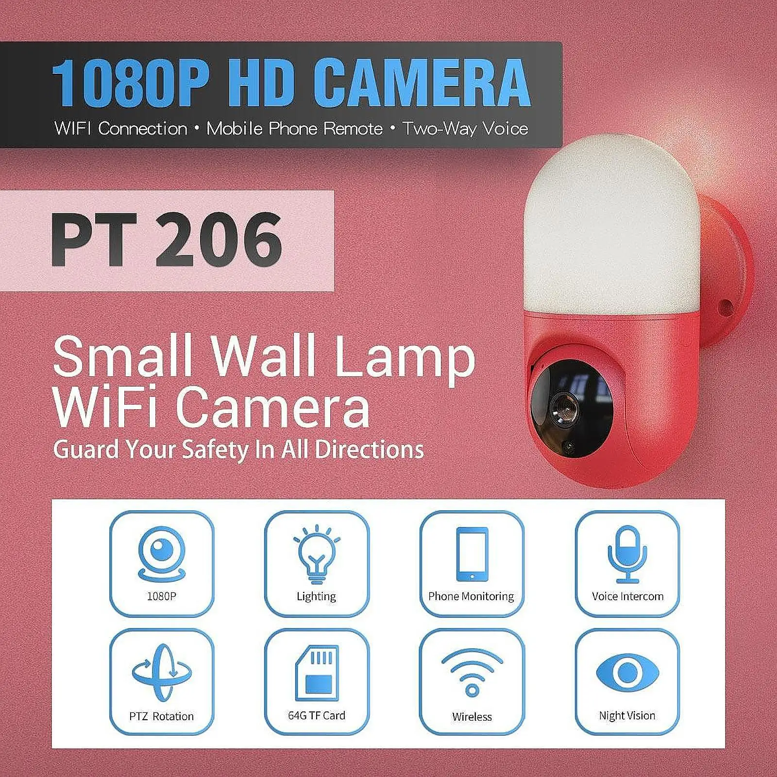 

Адаптер для веб-камеры AU, высокопроизводительный, практичный, встроенный микрофон, движение человека