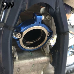 Motorcycle Exhaust Flange Guard Tip Muffler Pipe Clamp For Husqvarna 250/300 TE/TC/TX TE250 TE300 TC 250 300 2017 2018 2019 2020