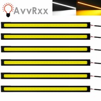 10 pieces Super Bright LED COB Fog Daytime Running Light 17cm  Waterproof 12V 6500K Car Light Auto Interior Styling Bar Lamp