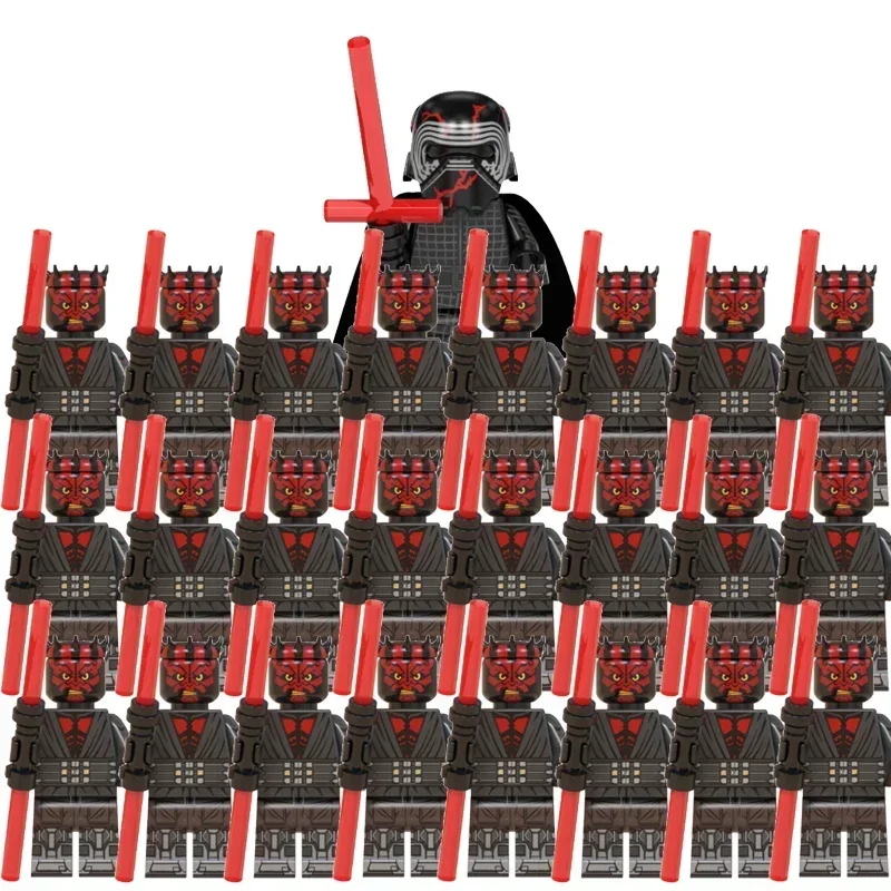 BLOKEES 25Pcs Star Wars Clone soldiers with Captain Rex Commander Cody Assemble Building Blocks Action Figure Toys Kids Gifts - view 3