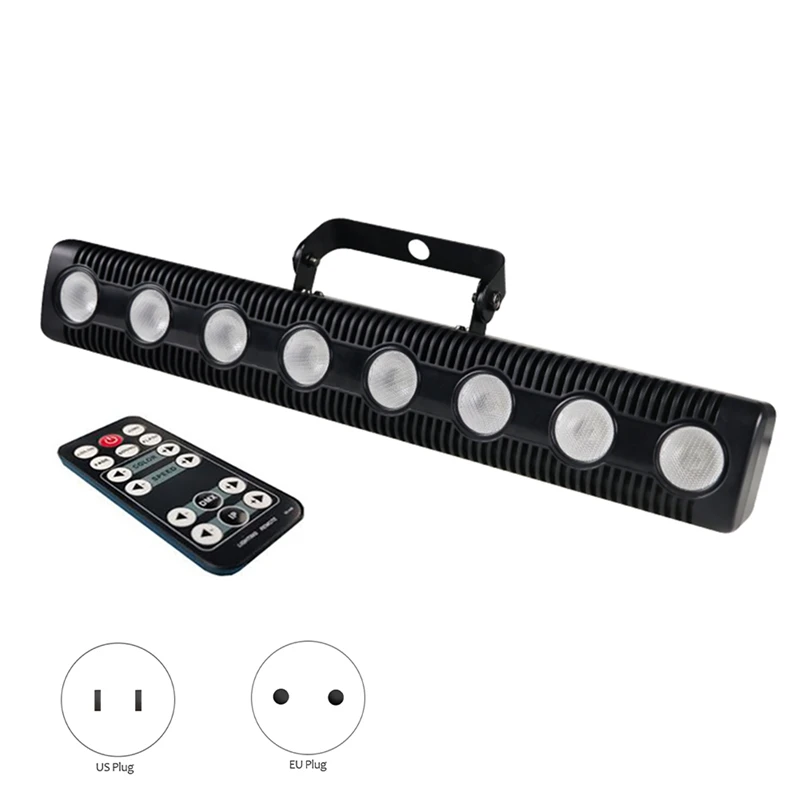 

8 LED RGBW 4IN1 DMX Wall Wash Lamp DJ Disco Party Par Stage Light Effect For Dance Bar Holiday Decorate