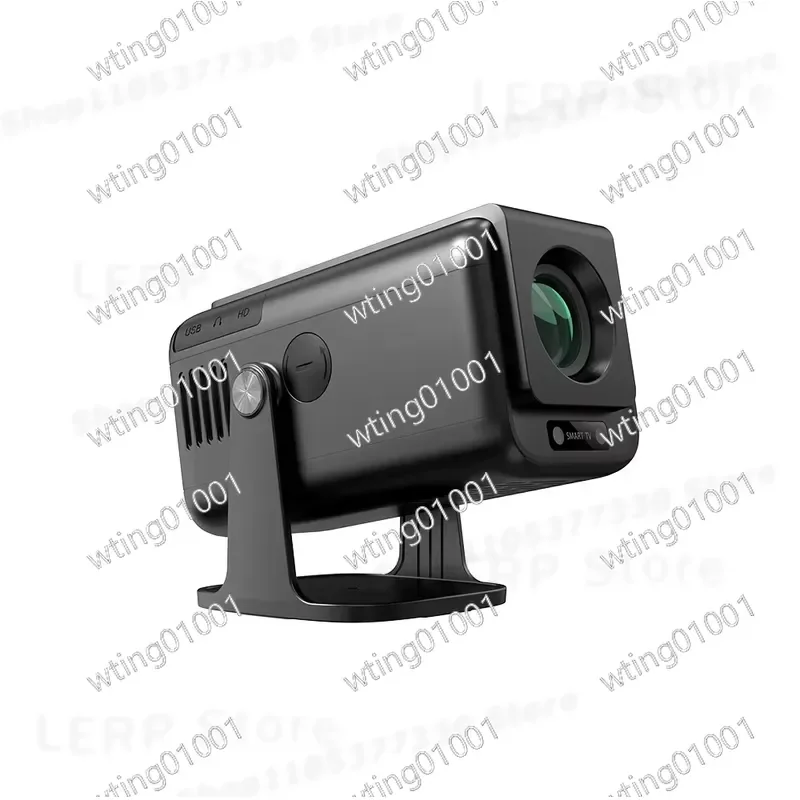 for Smart Portable 1080P Projector 4K Decoding HD Mini Wireless Screen Sync Home Bedroom Outdoor Cinema Entertainment Device