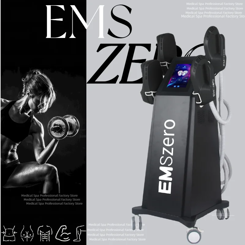 Best Selling Nova  Neo 6500W High Power 4 RF Handle  Body Sculpt EMS Muscle Stimulate Emszero Machine