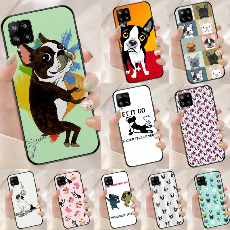 Funny Boston Terrier Dog For Samsung Galaxy A56 A36 A26 A16 A05 A06 A22 A32 A52 A54 A34 A14 A55 A15 A53 A33 A35 Case