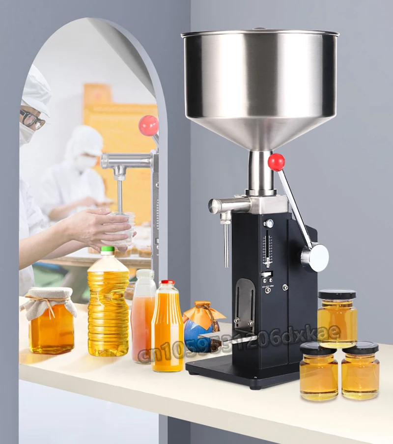 Manual Honey Filling Machine Quantitative Yogurt Essential Oil Honey Bath Lotion Noodle Butter Peanut Butter Food Packaging