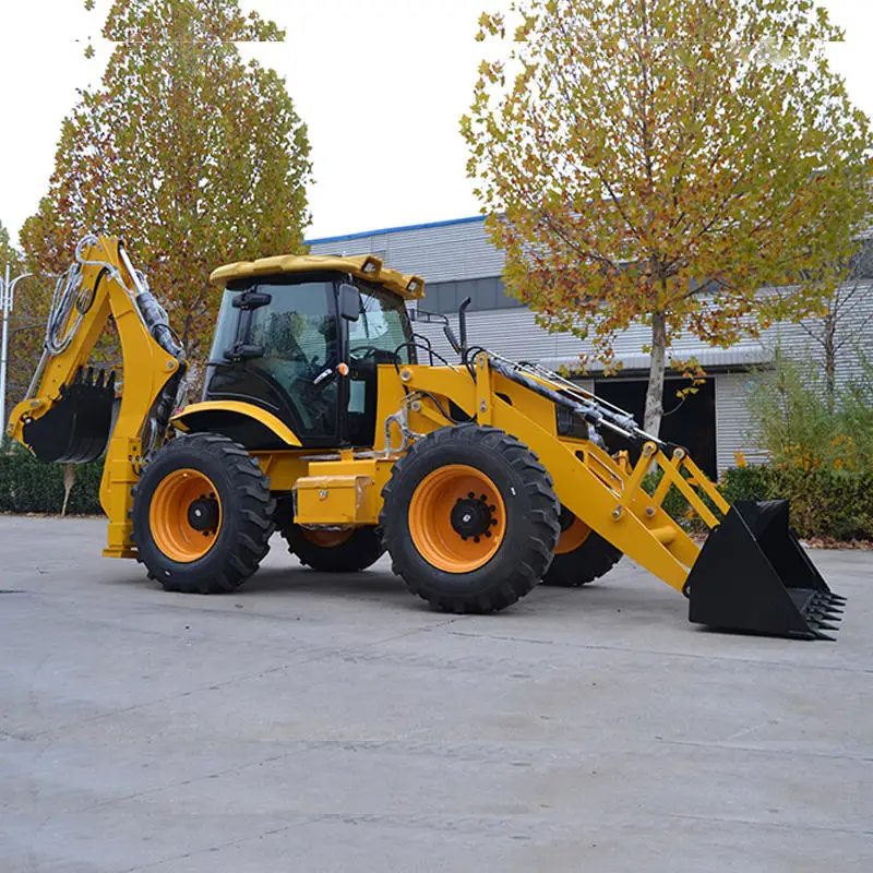 Factory Supply Multifunctional Integrated Backhoe Loader Two‑in‑one Digging Loader for Farmland Construction Site