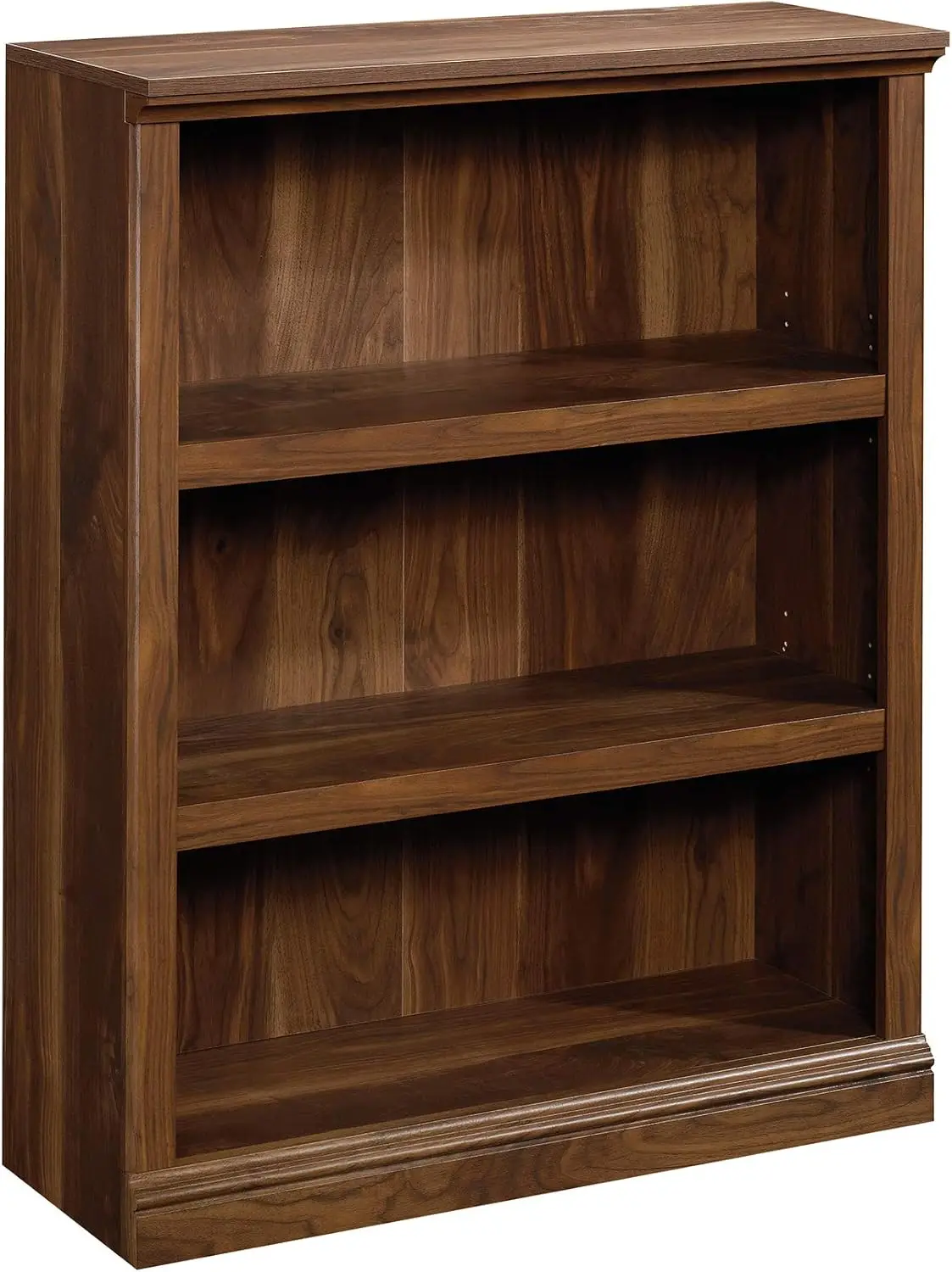 

Miscellaneous Storage Bookcase/ Book shelf, L: 35.28" x W: 13.23" x H: 43.78", Grand Walnut finish