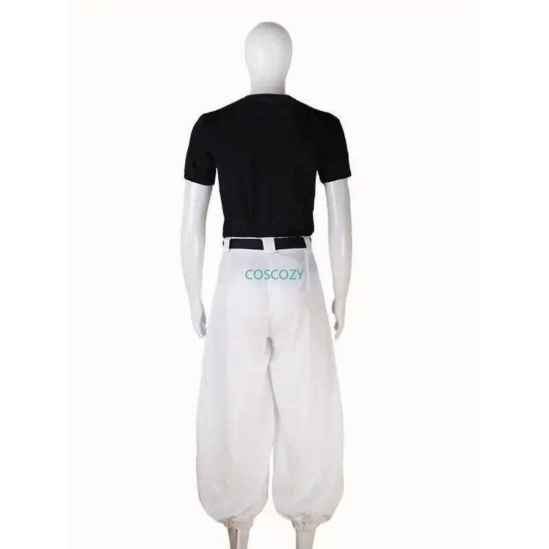 2025 Nuovo Anime Jujutsu Kaisen Toji Costume Aldult Pantaloni unisex Parrucca Halloween Rave Combat Fushiguro Cosplay Cos
