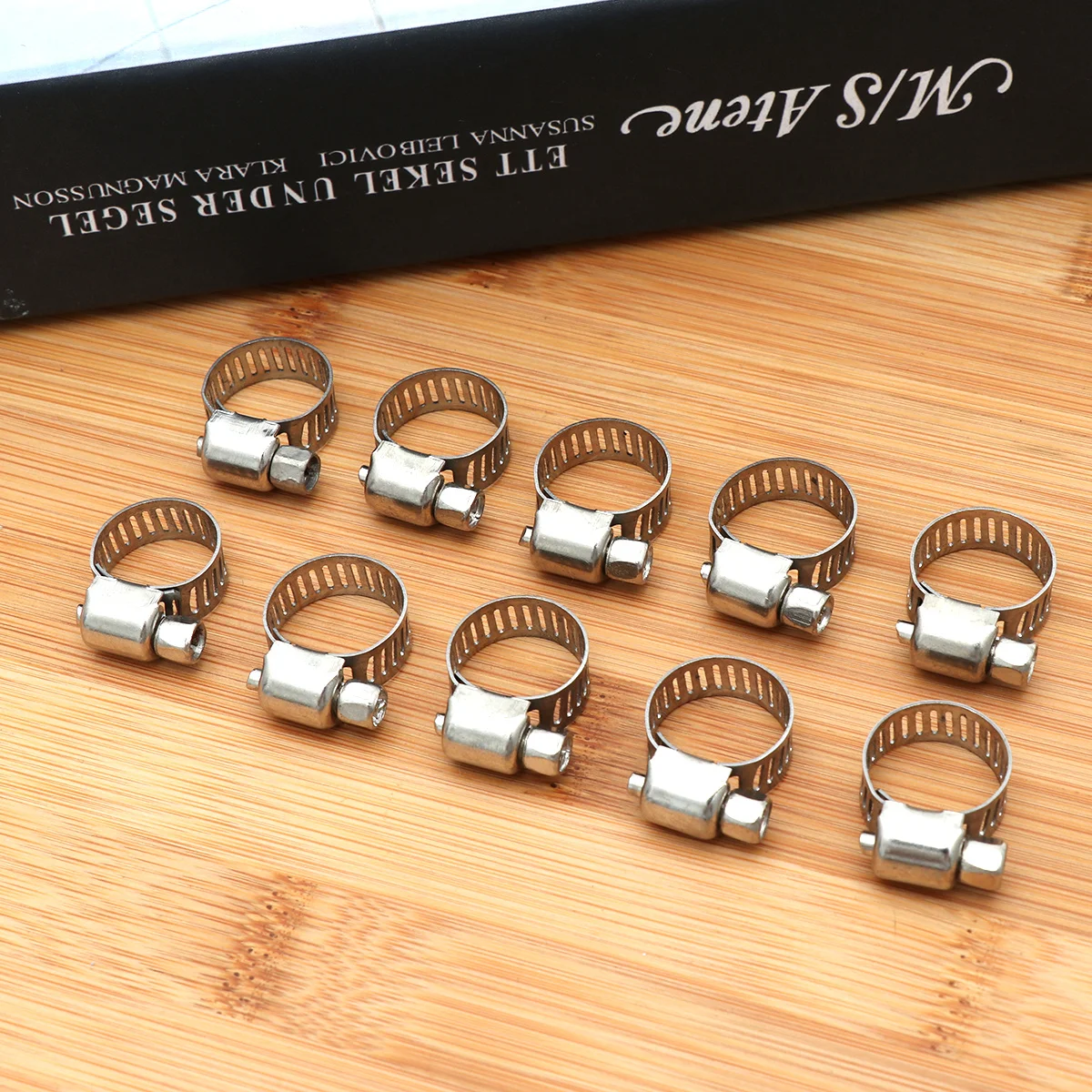 

Хомут для шланга из нержавеющей стали, универсальный дизайн для сантехники, автомобильные механические применения, набор инструментов для хомутов для шланга