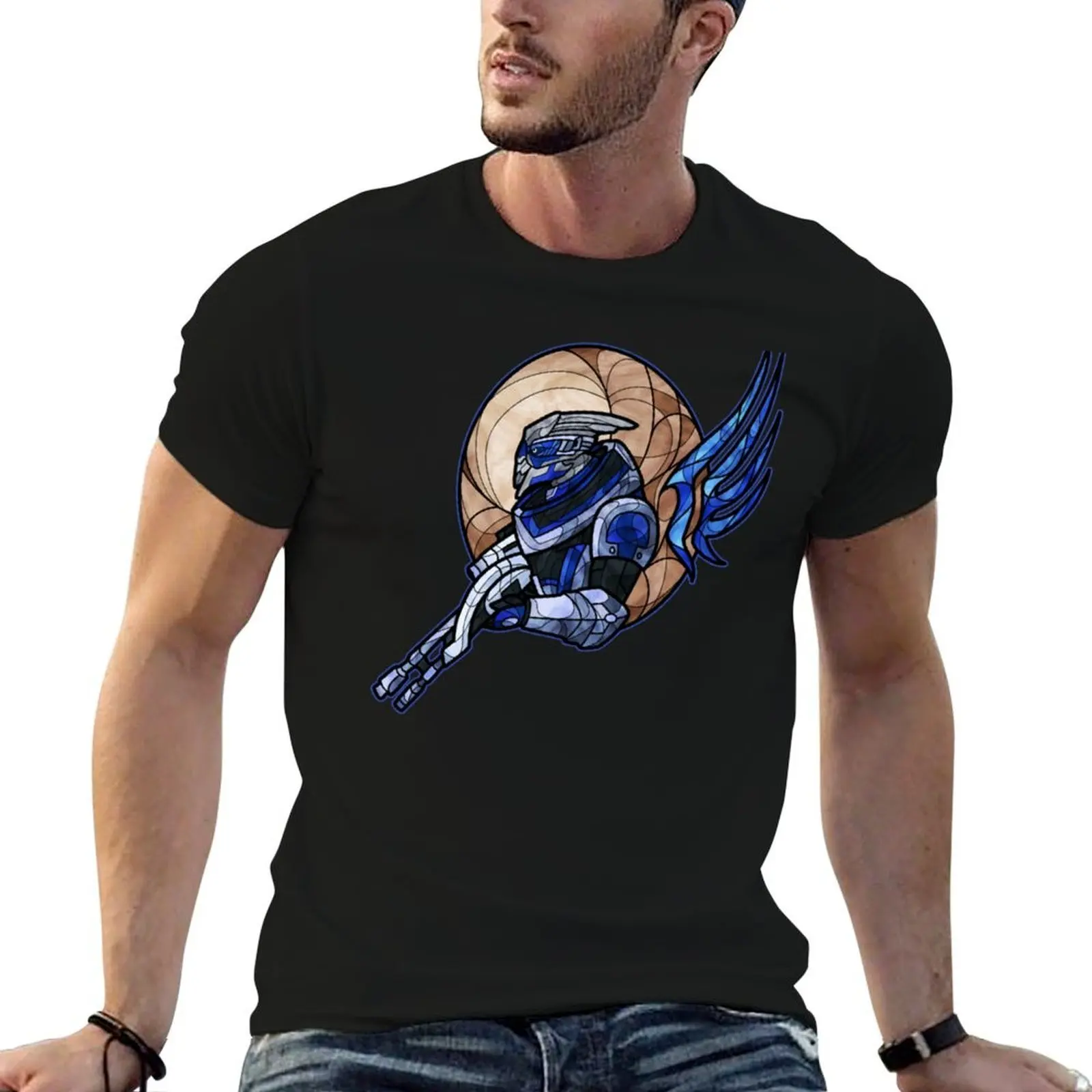 

Garrus T-Shirt t shirts for man pack white t shirts for man cotton T-Shirt