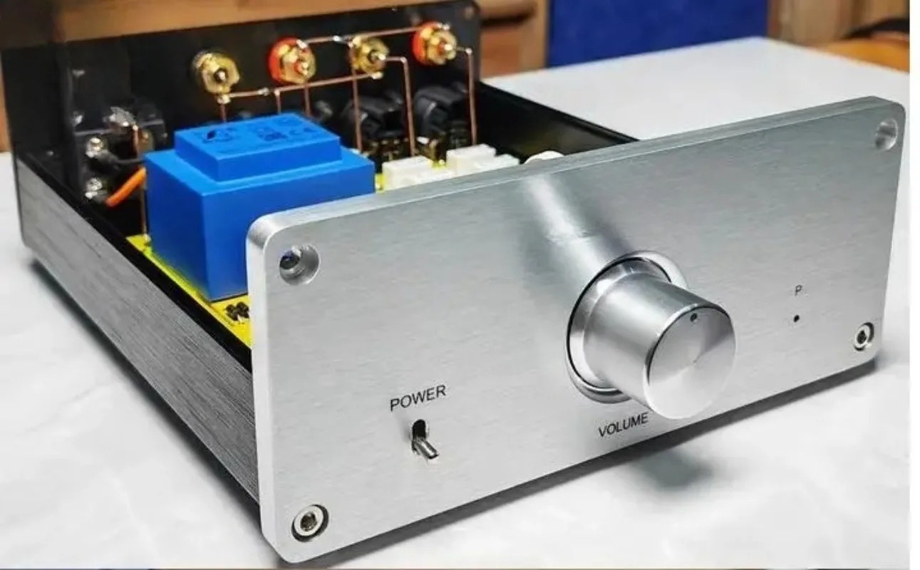 Latest High Accuracy Relay Volume Controller Balanced Potentiometer Passive Preamp XLR Volume Control 0.1%